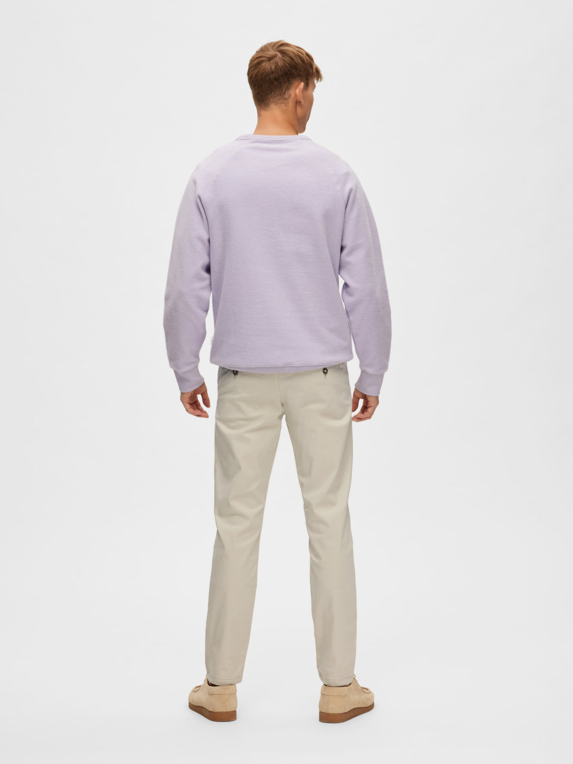 Slim Miles Chinos - Beige/ Moonstruck